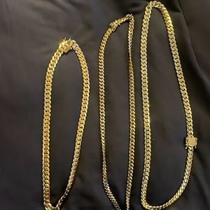 Miami cubans links chains